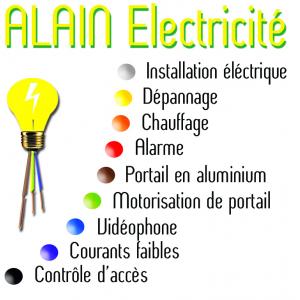 ALAIN ELECTRICITE ALAIN ELECTRICITE